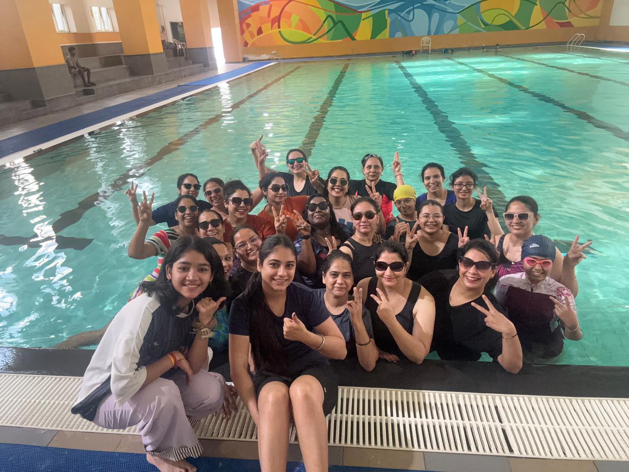 Aqua Yoga for Community Engagement
